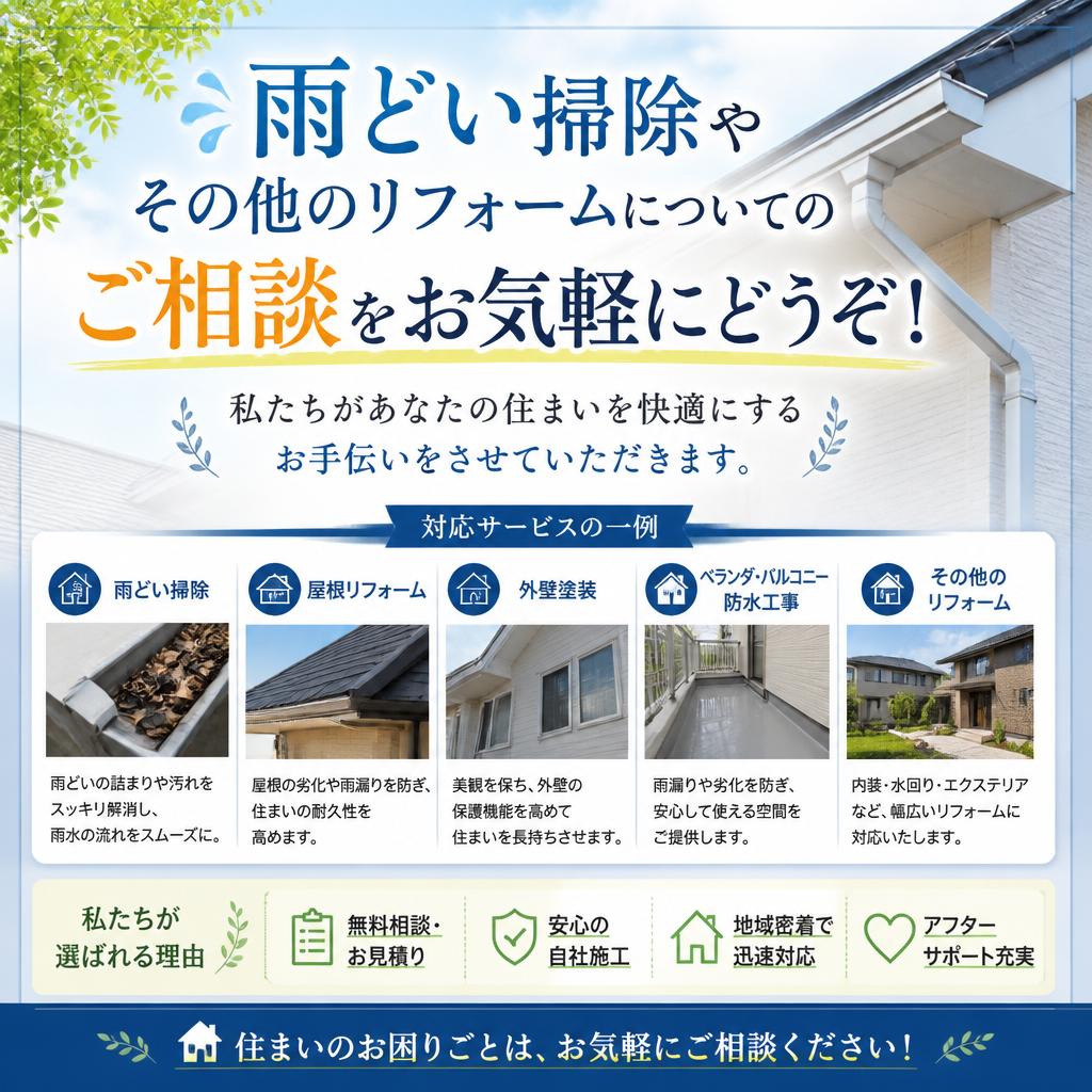 まずはご相談を！